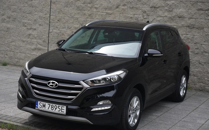 Hyundai Tucson cena 78900 przebieg: 104000, rok produkcji 2017 z Mysłowice małe 704